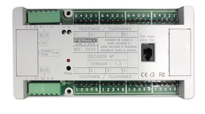 DECODER AUDIO MDS 8 SALIDAS