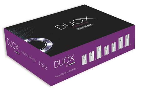 KIT VIDEO EDIFICIO DUOX 8/L COLOR