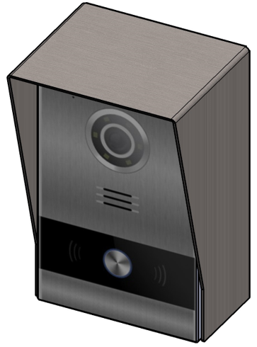 CAJA SUP. PLACA MILO 1 LINEA MEET ALU