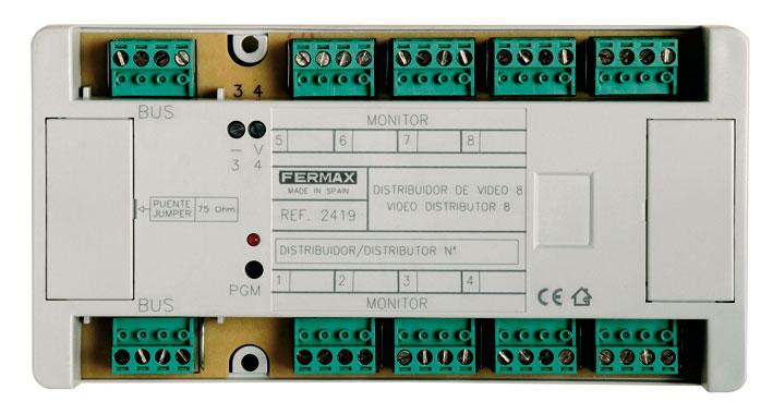 DISTRIBUIDOR VIDEO MDS 8 SALIDAS (Repuesto)