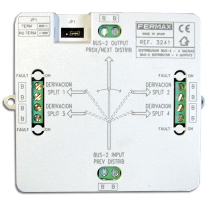 DISTRIBUIDOR 4 SALIDAS BUS2 (Repuesto)