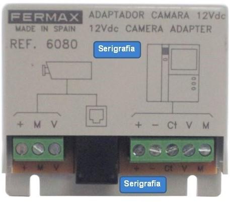 ADAPTADOR CAMARA 18Vdc/12Vdc (Repuesto)